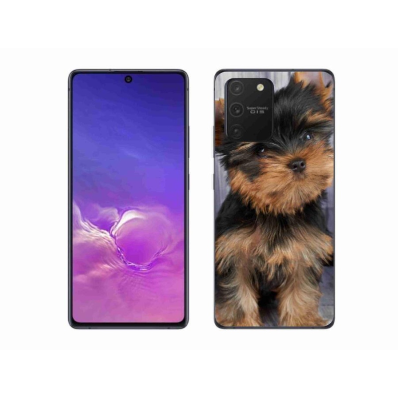 Gélový obal mmCase na mobil Samsung Galaxy S10 Lite - jorkšír 9