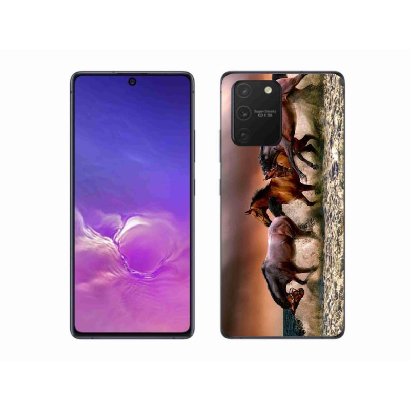 Gélový obal mmCase na mobil Samsung Galaxy S10 Lite - kone 1