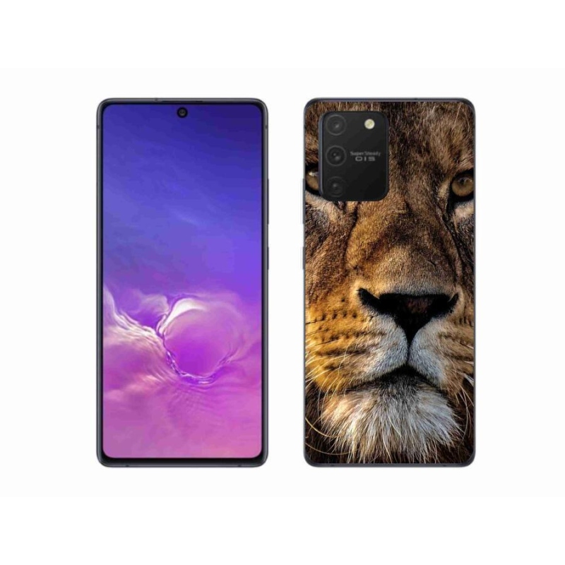 Gélový obal mmCase na mobil Samsung Galaxy S10 Lite - lev