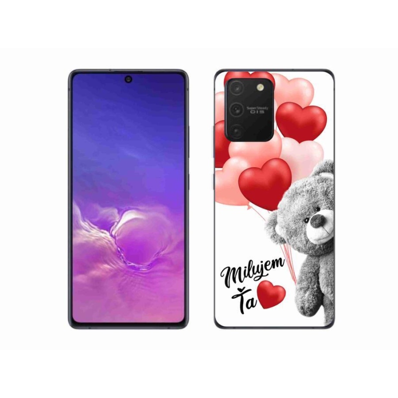 Gélový obal mmCase na mobil Samsung Galaxy S10 Lite - milujem Ťa sk