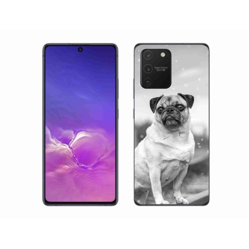 Gélový obal mmCase na mobil Samsung Galaxy S10 Lite - mops