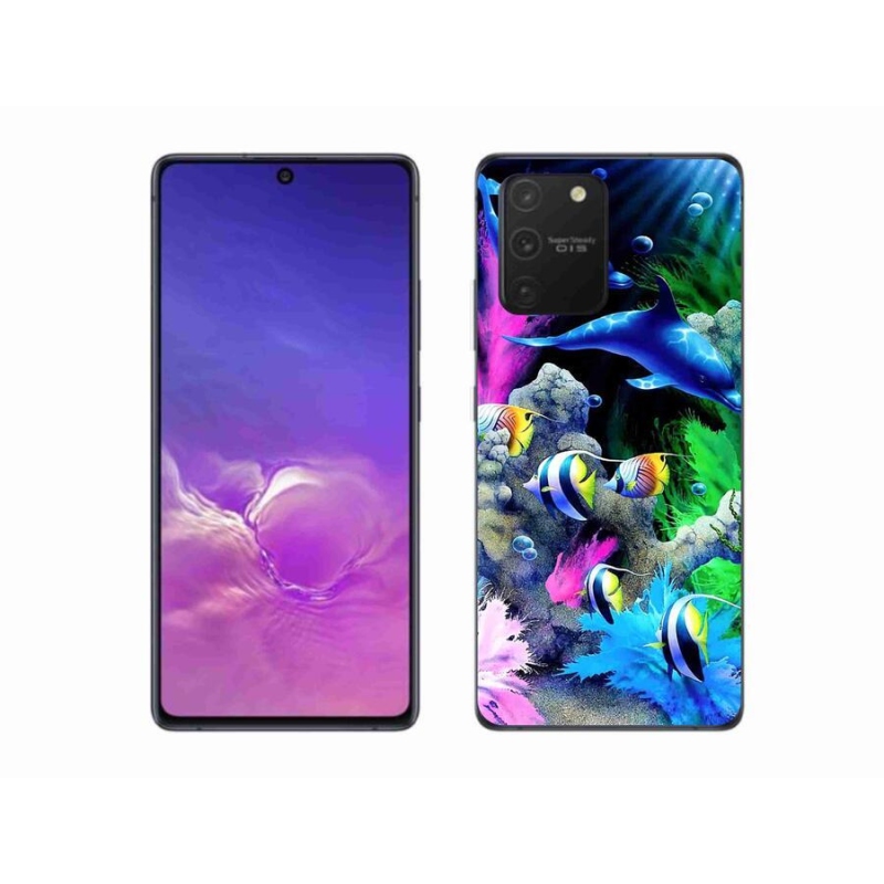 Gélový obal mmCase na mobil Samsung Galaxy S10 Lite - morský svet