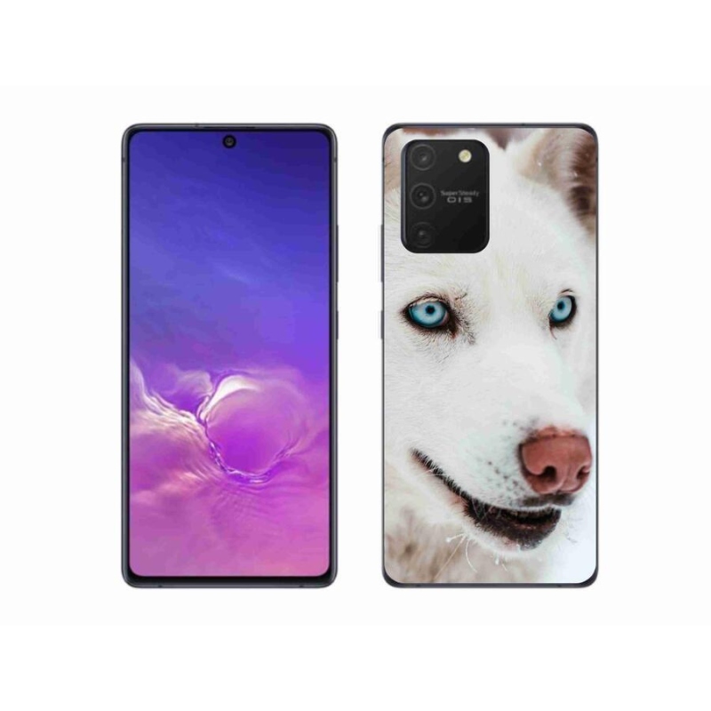 Gélový obal mmCase na mobil Samsung Galaxy S10 Lite - psie pohľad