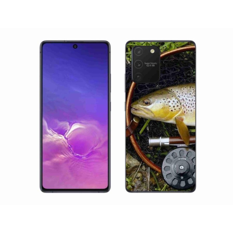 Gélový obal mmCase na mobil Samsung Galaxy S10 Lite - pstruh 2