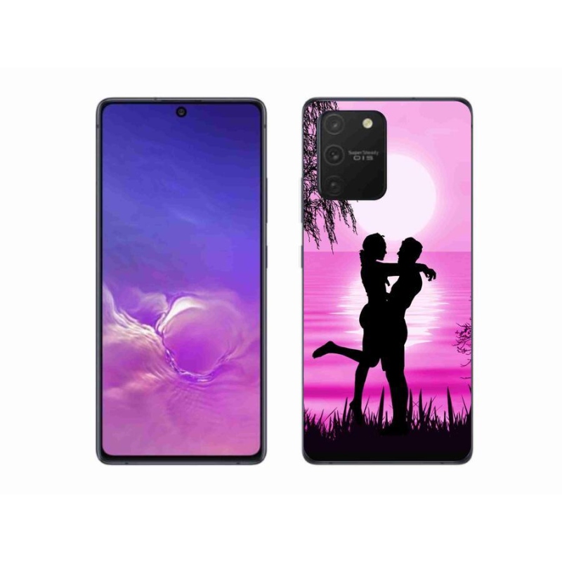 Gélový obal mmCase na mobil Samsung Galaxy S10 Lite - západ slnka