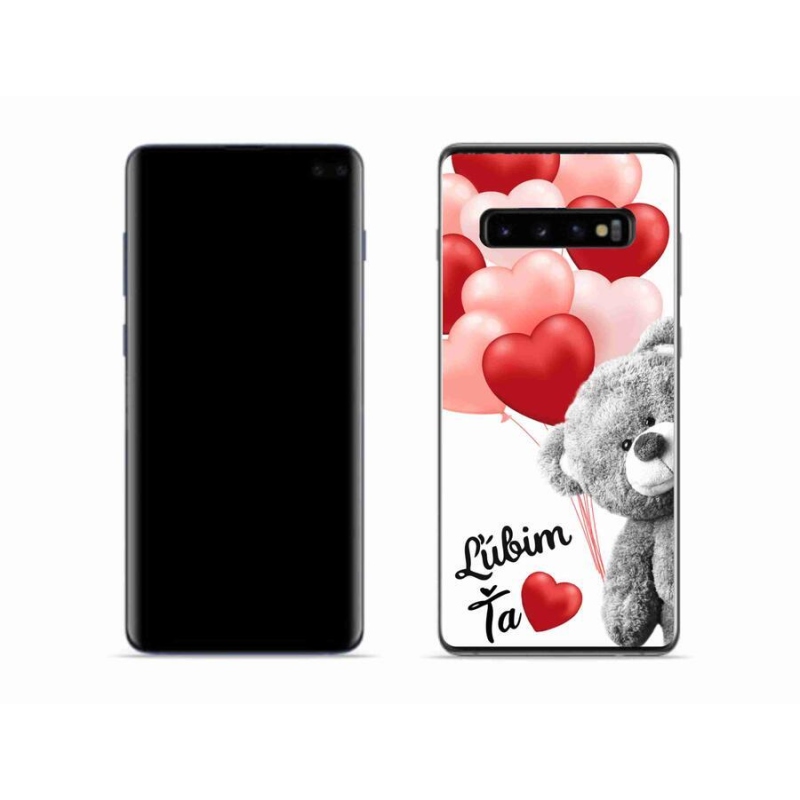 Gélový obal mmCase na mobil Samsung Galaxy S10 - ľúbim ťa sk