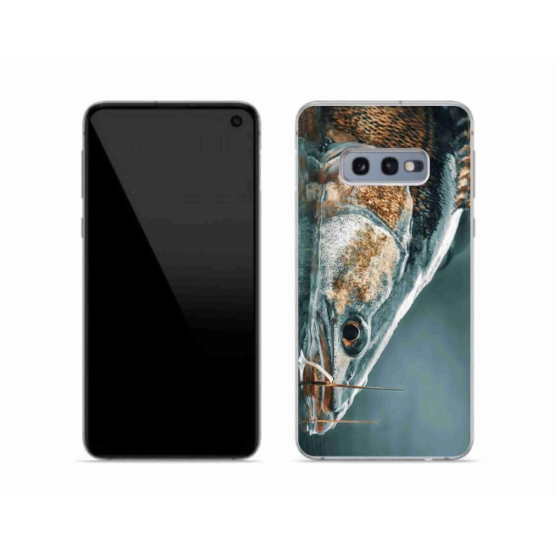 Gélový obal mmCase na mobil Samsung Galaxy S10e - zubáč