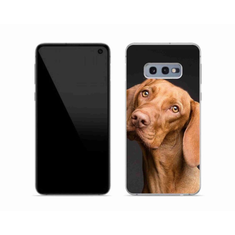 Gélový obal mmCase na mobil Samsung Galaxy S10e - maďarský stavač