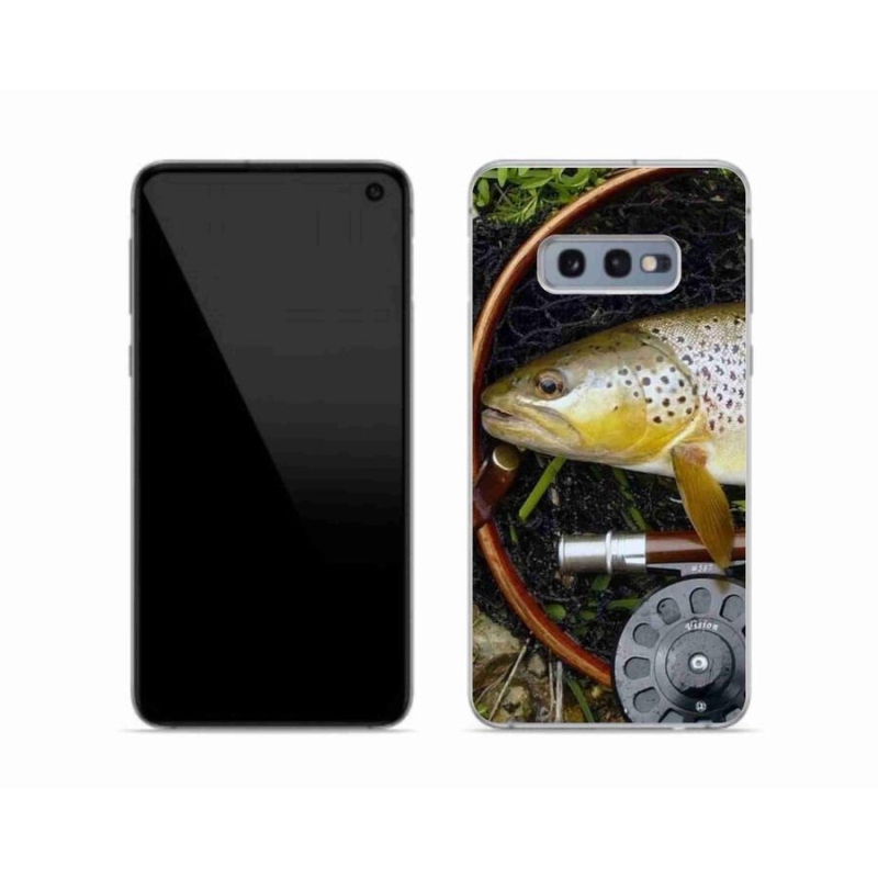 Gélový obal mmCase na mobil Samsung Galaxy S10e - pstruh 2