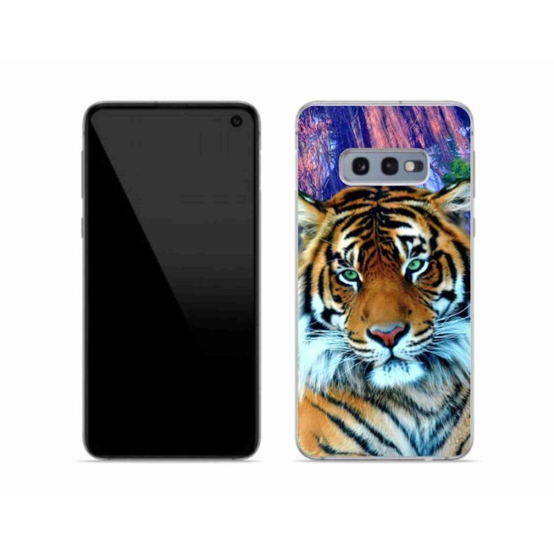 Gélový obal mmCase na mobil Samsung Galaxy S10e - tiger