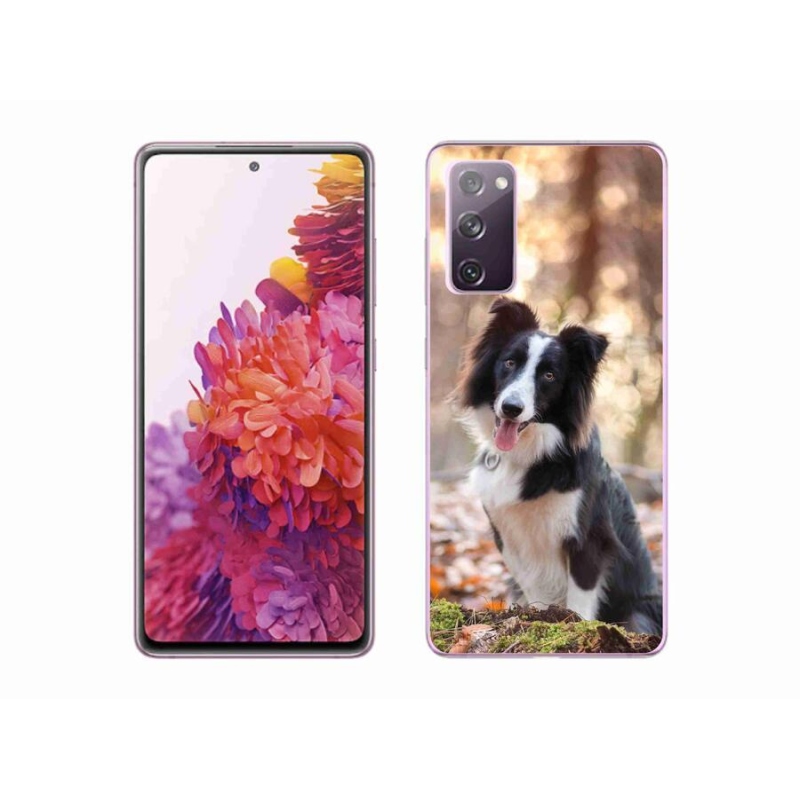 Gélový obal mmCase na mobil Samsung Galaxy S20 FE - border kólie 1