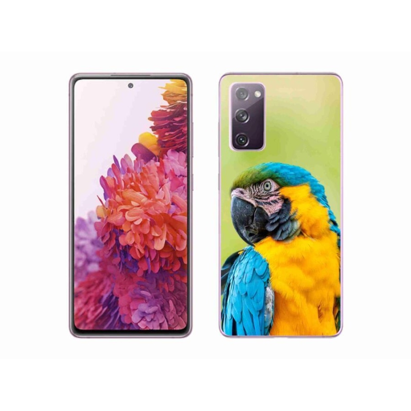 Gélový obal mmCase na mobil Samsung Galaxy S20 FE - papagáj ara 2