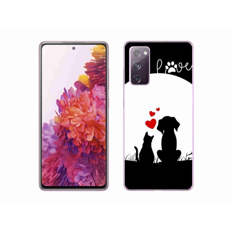 Gélový obal mmCase na mobil Samsung Galaxy S20 FE - zvieracie láska