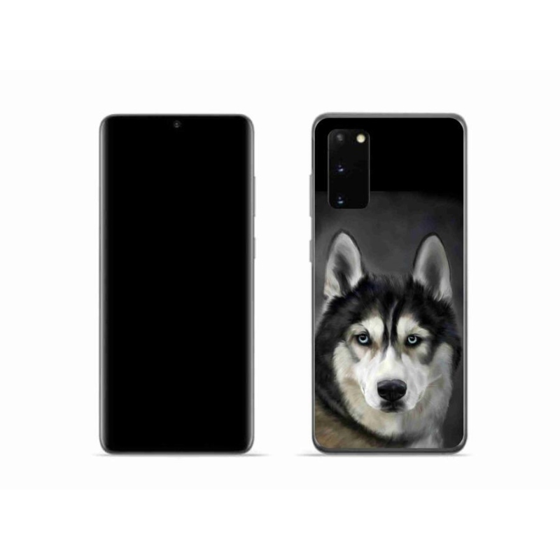 Gélový obal mmCase na mobil Samsung Galaxy S20 - husky