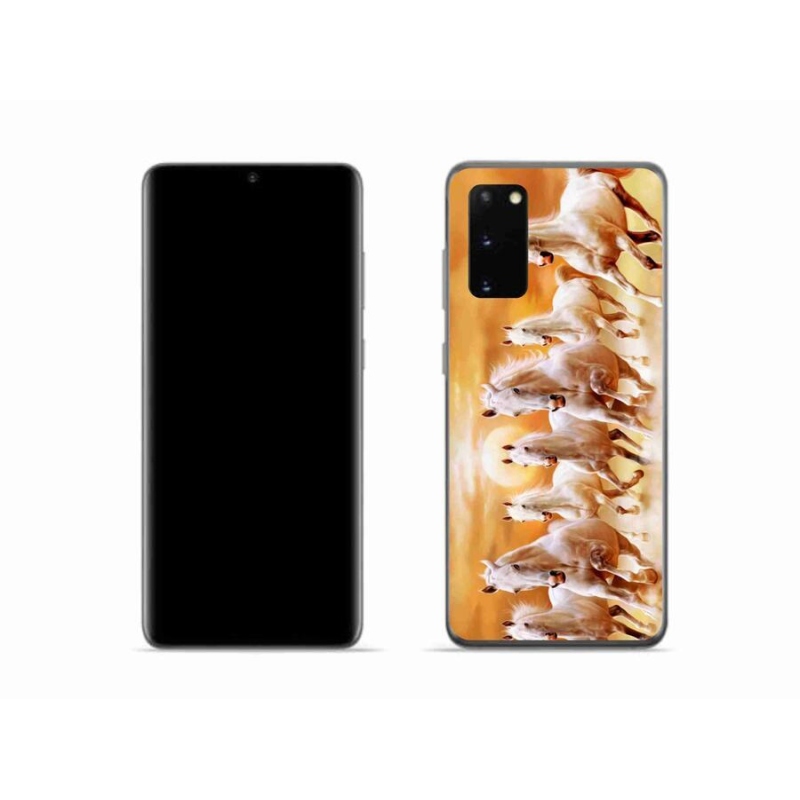 Gélový obal mmCase na mobil Samsung Galaxy S20 - kone 2