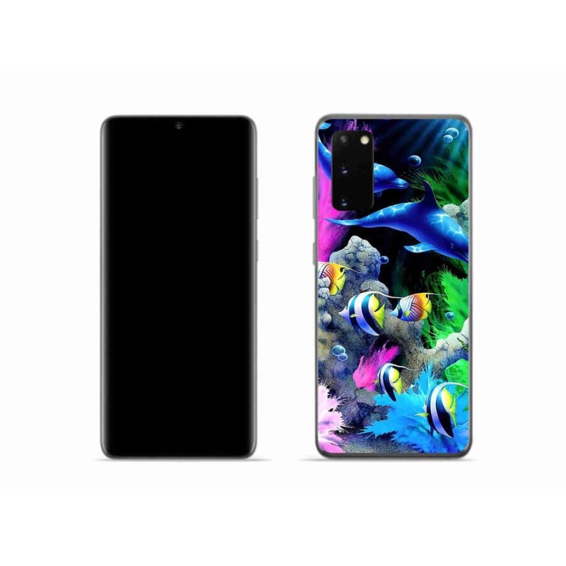 Gélový obal mmCase na mobil Samsung Galaxy S20 - morský svet