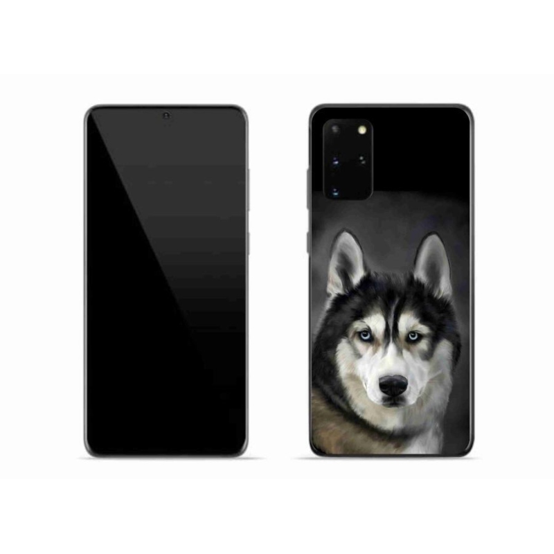 Gélový obal mmCase na mobil Samsung Galaxy S20 Plus - husky