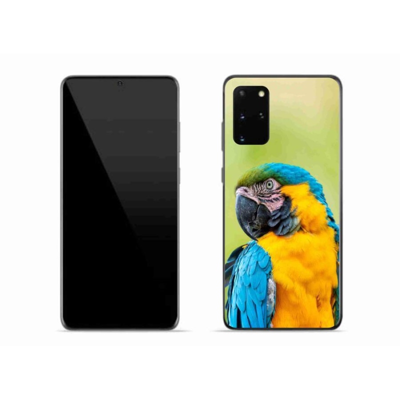 Gélový obal mmCase na mobil Samsung Galaxy S20 Plus - papagáj ara 2