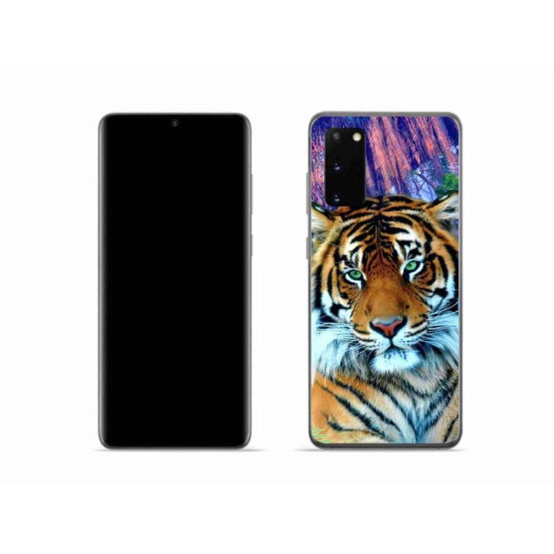 Gélový obal mmCase na mobil Samsung Galaxy S20 - tiger