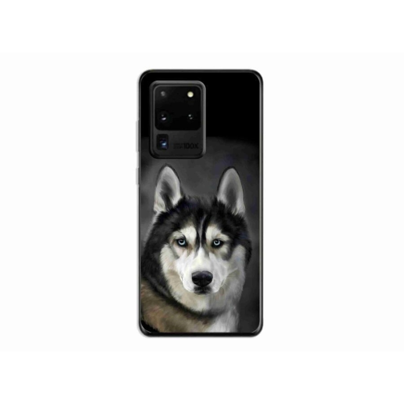 Gélový obal mmCase na mobil Samsung Galaxy S20 Ultra - husky