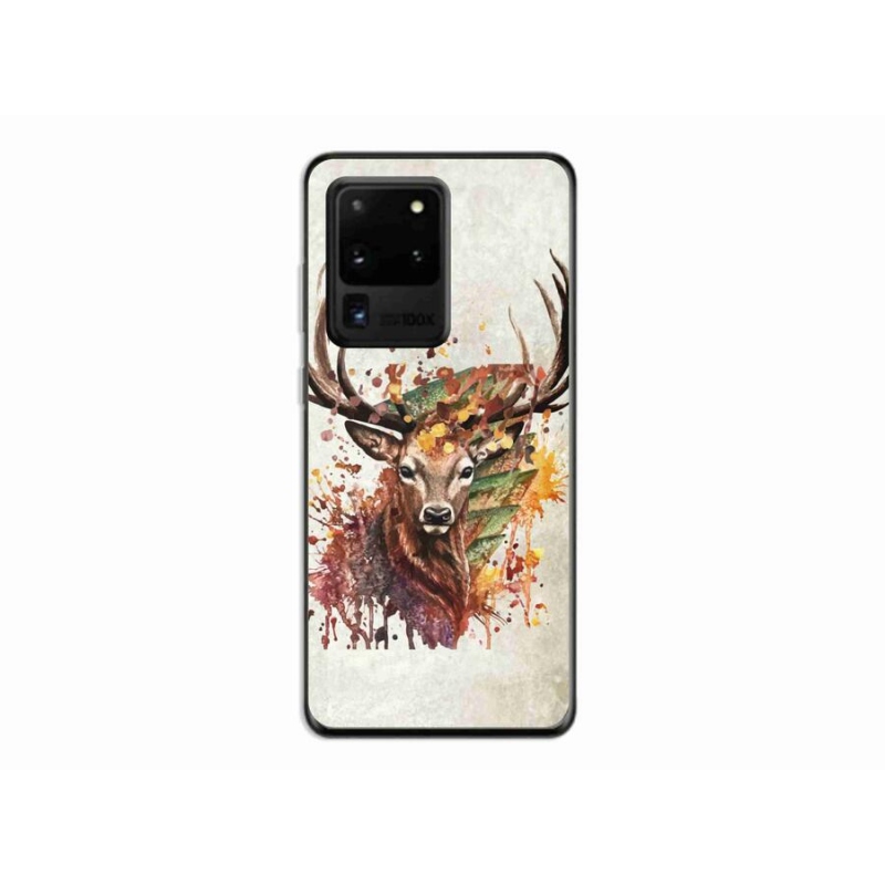 Gélový obal mmCase na mobil Samsung Galaxy S20 Ultra - jeleň 1