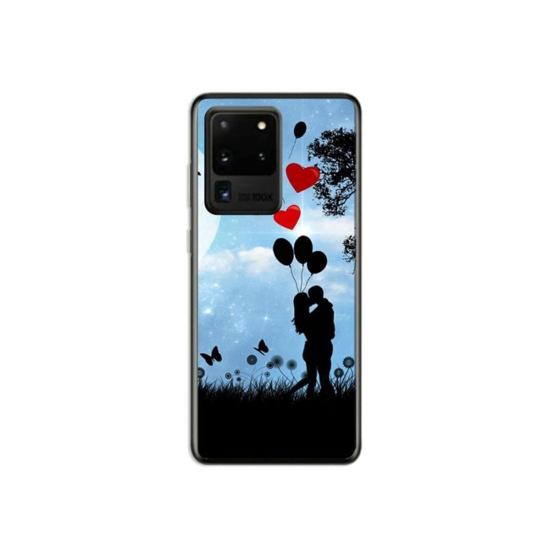 Gélový obal mmCase na mobil Samsung Galaxy S20 Ultra - zamilovaný pár