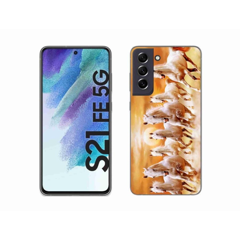 Gélový obal mmCase na mobil Samsung Galaxy S21 FE 5G - kone 2