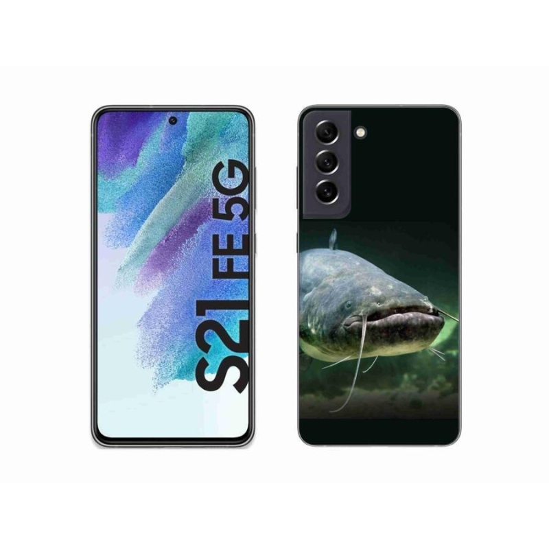 Gélový obal mmCase na mobil Samsung Galaxy S21 FE 5G - sumec