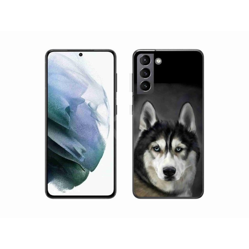 Gélový obal mmCase na mobil Samsung Galaxy S21 - husky