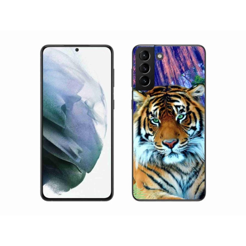 Gélový obal mmCase na mobil Samsung Galaxy S21 Plus - tiger