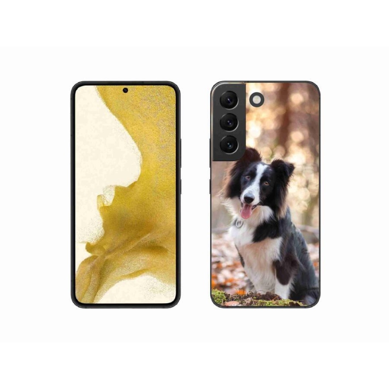 Gélový obal mmCase na mobil Samsung Galaxy S22 5G - border kólia 1