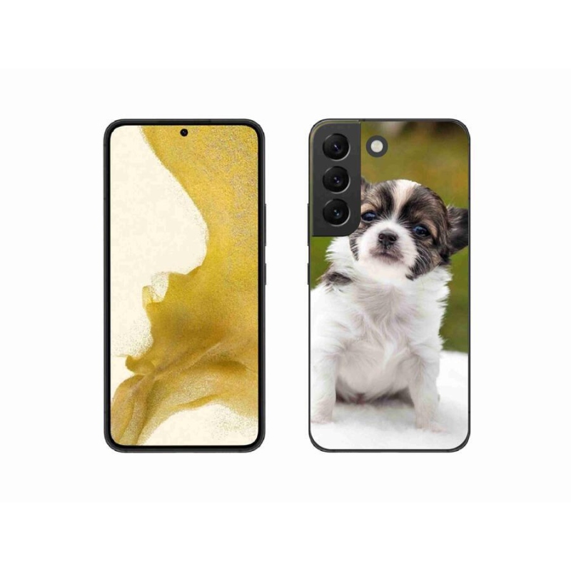 Gélový obal mmCase na mobil Samsung Galaxy S22 5G - čivava 4