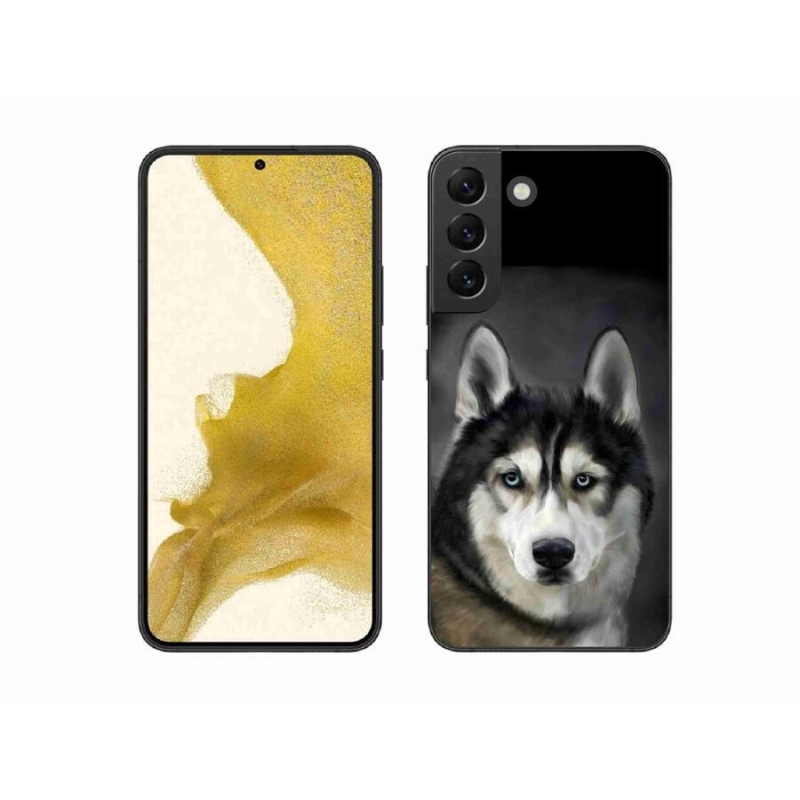 Gélový obal mmCase na mobil Samsung Galaxy S22+ 5G - husky