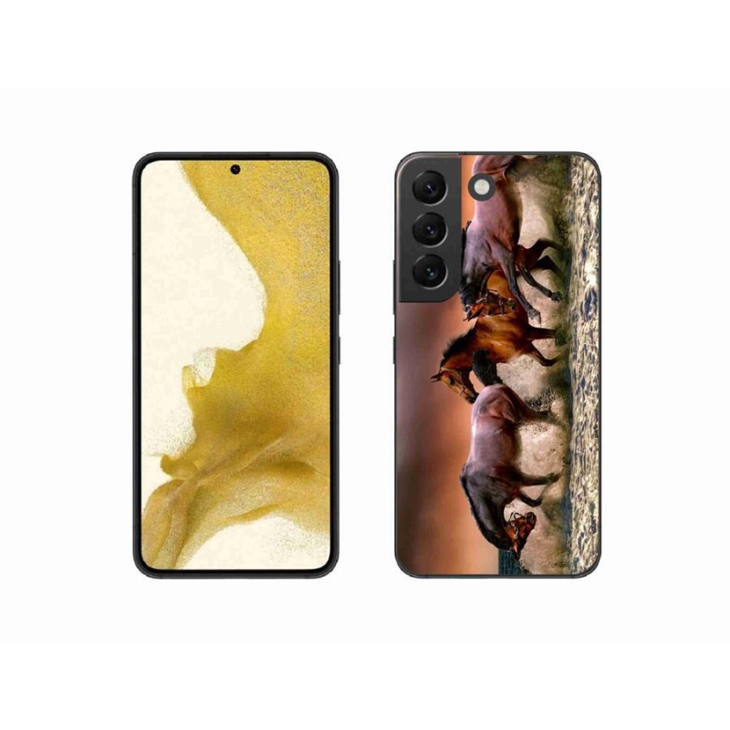 Gélový obal mmCase na mobil Samsung Galaxy S22 5G - kone 1