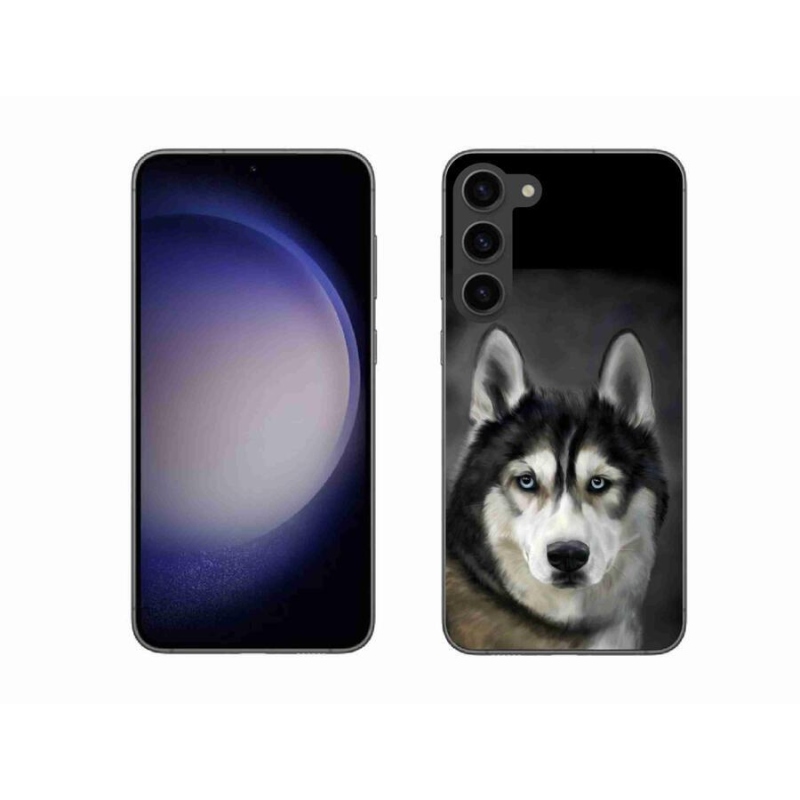 Gélový obal mmCase na mobil Samsung Galaxy S23+ 5G - husky