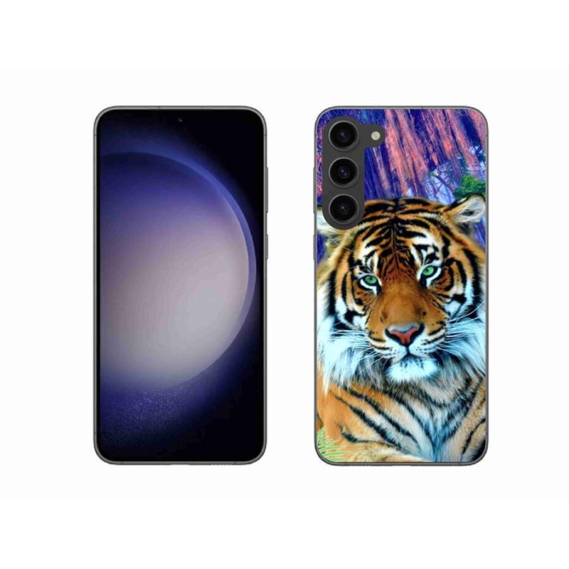 Gélový obal mmCase na mobil Samsung Galaxy S23+ 5G - tiger