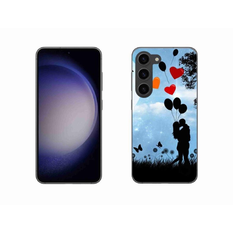 Gélový obal mmCase na mobil Samsung Galaxy S23 5G - zamilovaný pár