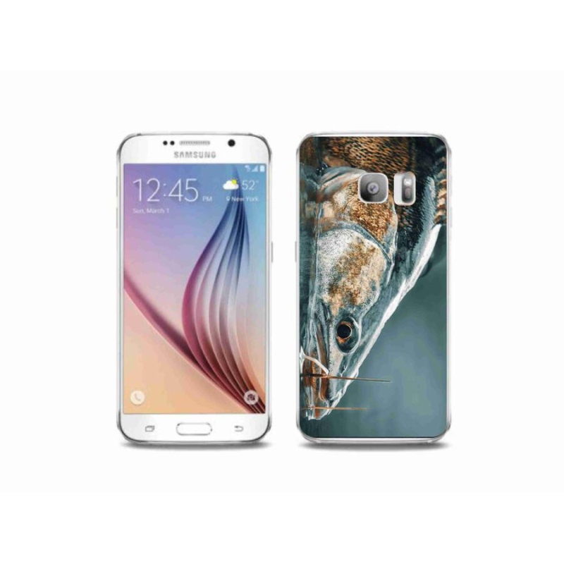 Gélový obal mmCase na mobil Samsung Galaxy S6 Edge - zubáč