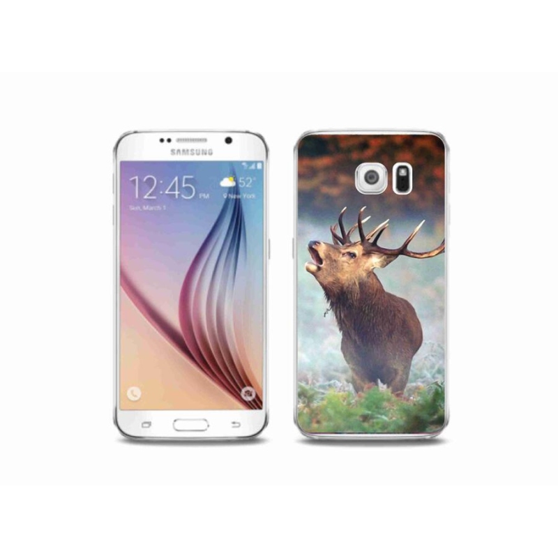 Gélový obal mmCase na mobil Samsung Galaxy S6 - jeleň 2