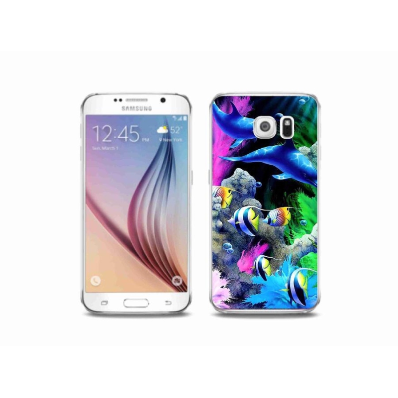 Gélový obal mmCase na mobil Samsung Galaxy S6 - morský svet