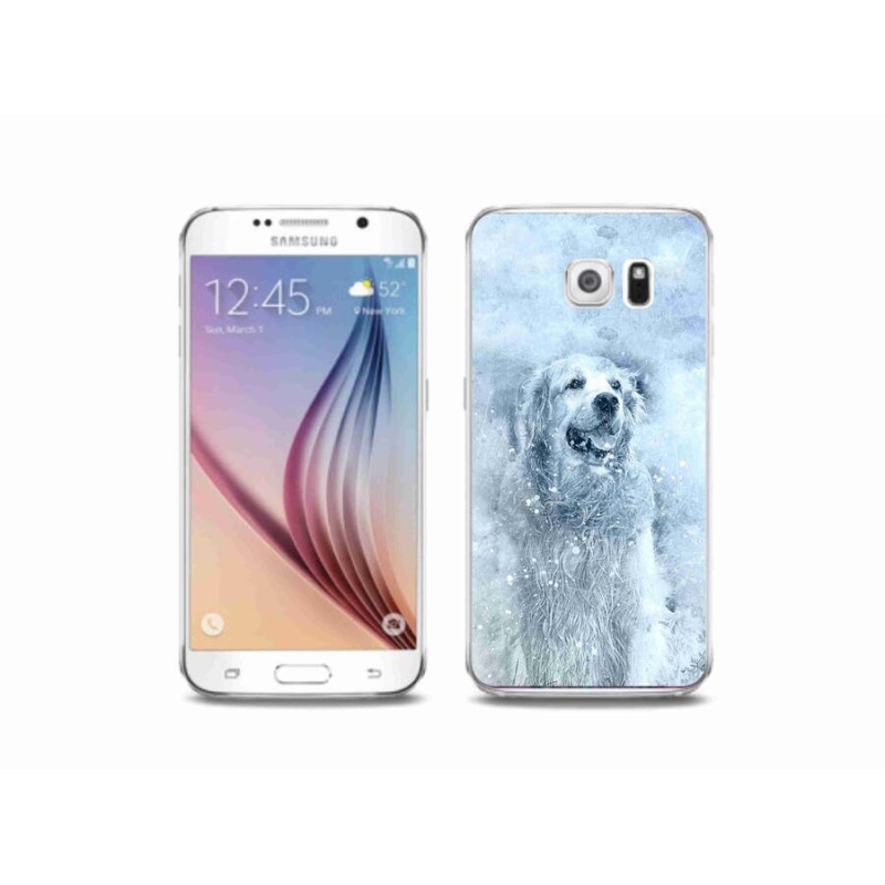 Gélový obal mmCase na mobil Samsung Galaxy S6 - retríver