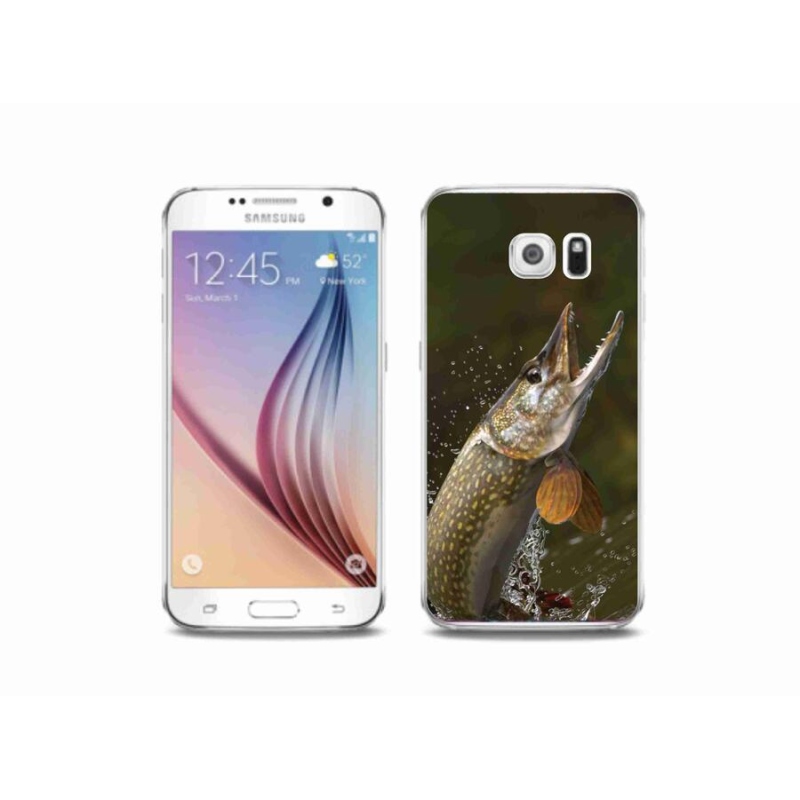 Gélový obal mmCase na mobil Samsung Galaxy S6 - šťuka