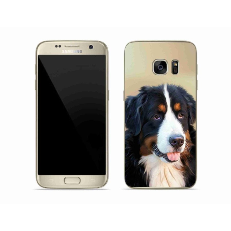 Gélový obal mmCase na mobil Samsung Galaxy S7 - bernský salašnícky pes