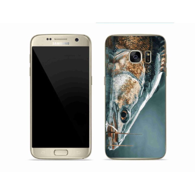 Gélový obal mmCase na mobil Samsung Galaxy S7 - zubáč