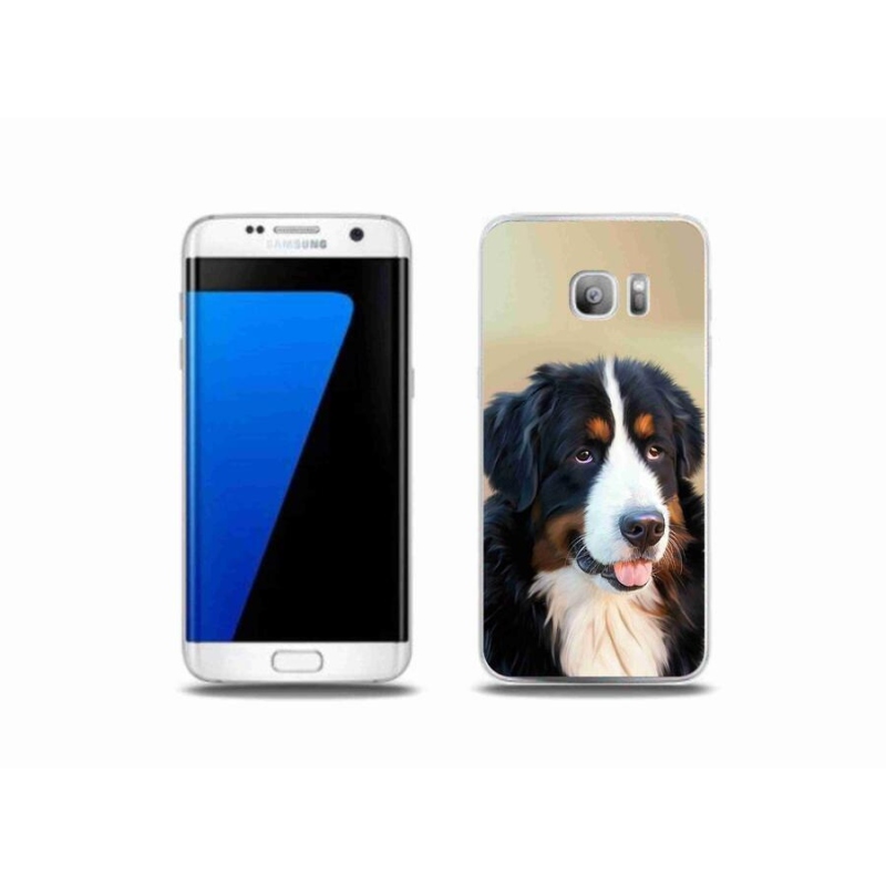 Gélový obal mmCase na mobil Samsung Galaxy S7 Edge - bernský salašnícky pes