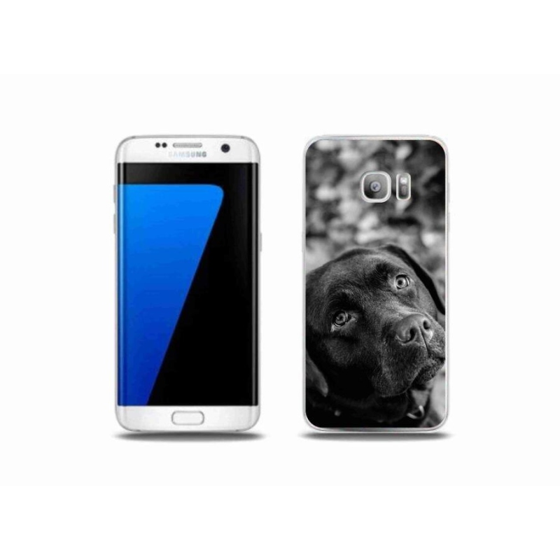 Gélový obal mmCase na mobil Samsung Galaxy S7 Edge - labrador