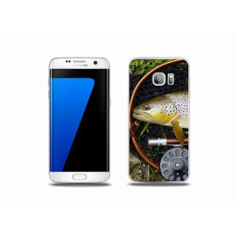 Gélový obal mmCase na mobil Samsung Galaxy S7 Edge - pstruh 2