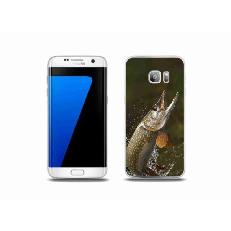 Gélový obal mmCase na mobil Samsung Galaxy S7 Edge - šťuka