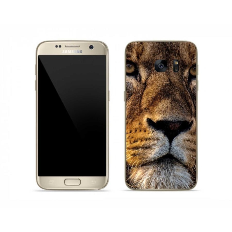 Gélový obal mmCase na mobil Samsung Galaxy S7 - lev