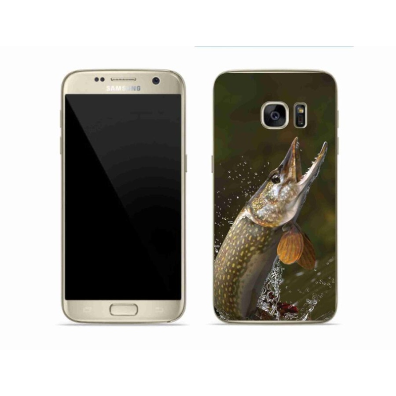 Gélový obal mmCase na mobil Samsung Galaxy S7 - šťuka